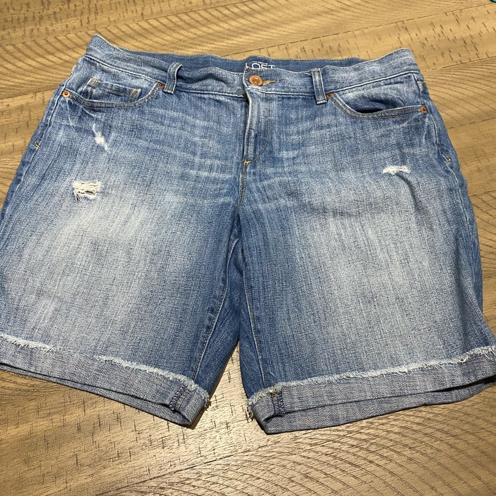 Ann Taylor Loft Jean Shorts